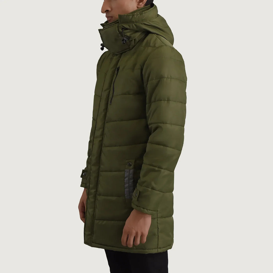 Moore Green Hooded Parka